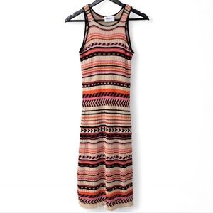 Callahan Multicolor Striped Knitwear Dress